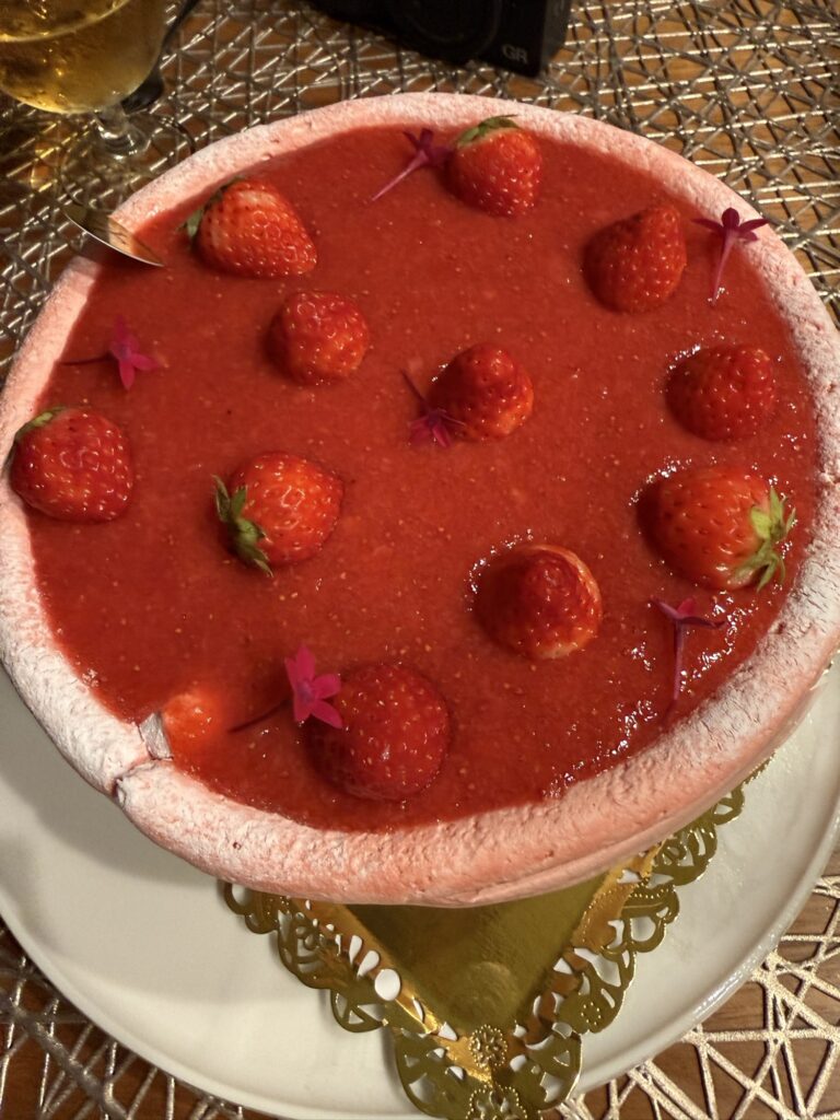いちごのケーキ